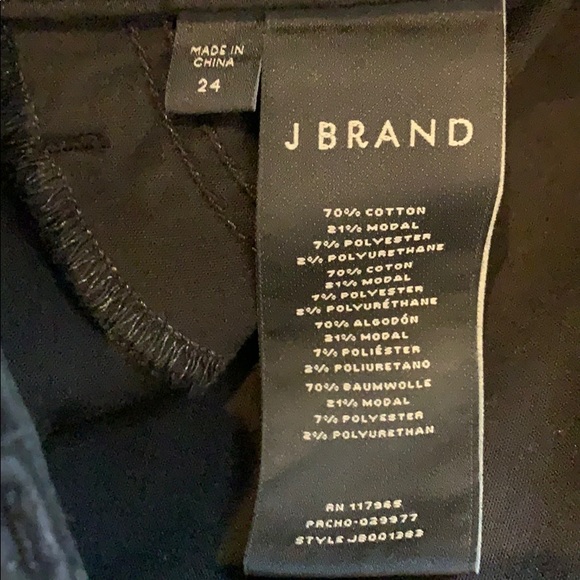 J Brand 485 Mid-Rise Super Skinny in Luxe Sateen - Picture 7 of 8